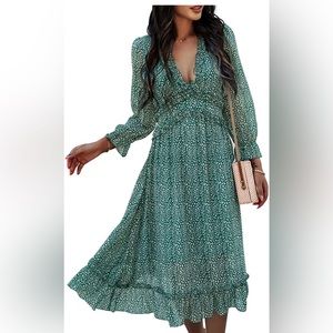 Boho flowy dress